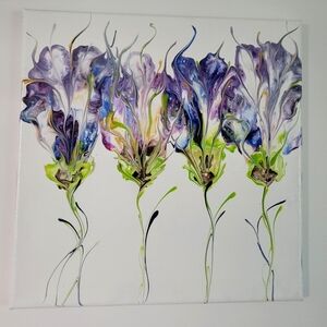 Original Pour Paint Painting